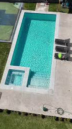 Rectangular con jacucci  10.5 x 3.5  Prof: 1.3 a 2